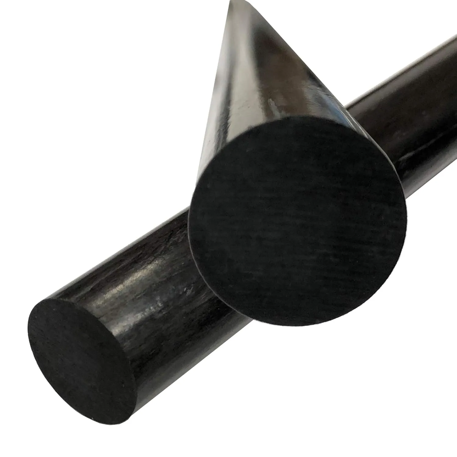– Round Carbon Fiber Rod - 2mm X 1000mm – Pultruded Round Solid Rod - Black Matte Finish - Pure Solid Carbon Fibre Round Tube shafts - for RC Planes-Drones, Boat DIY Craft Projects