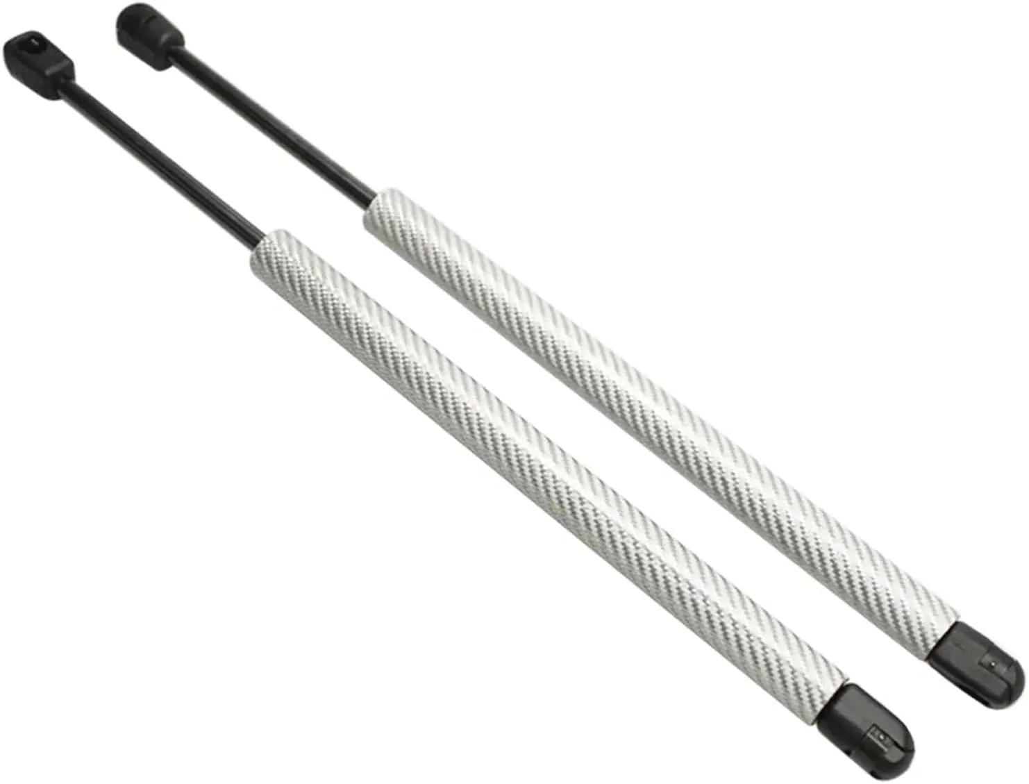 1 Pair Auto Gas Charged Lift Support 2000-2004 Tahoe Compatible with Suburban Yukon Compatible with Cadillac Tailgate Liftgate Boot(Black Carbon Fiber)