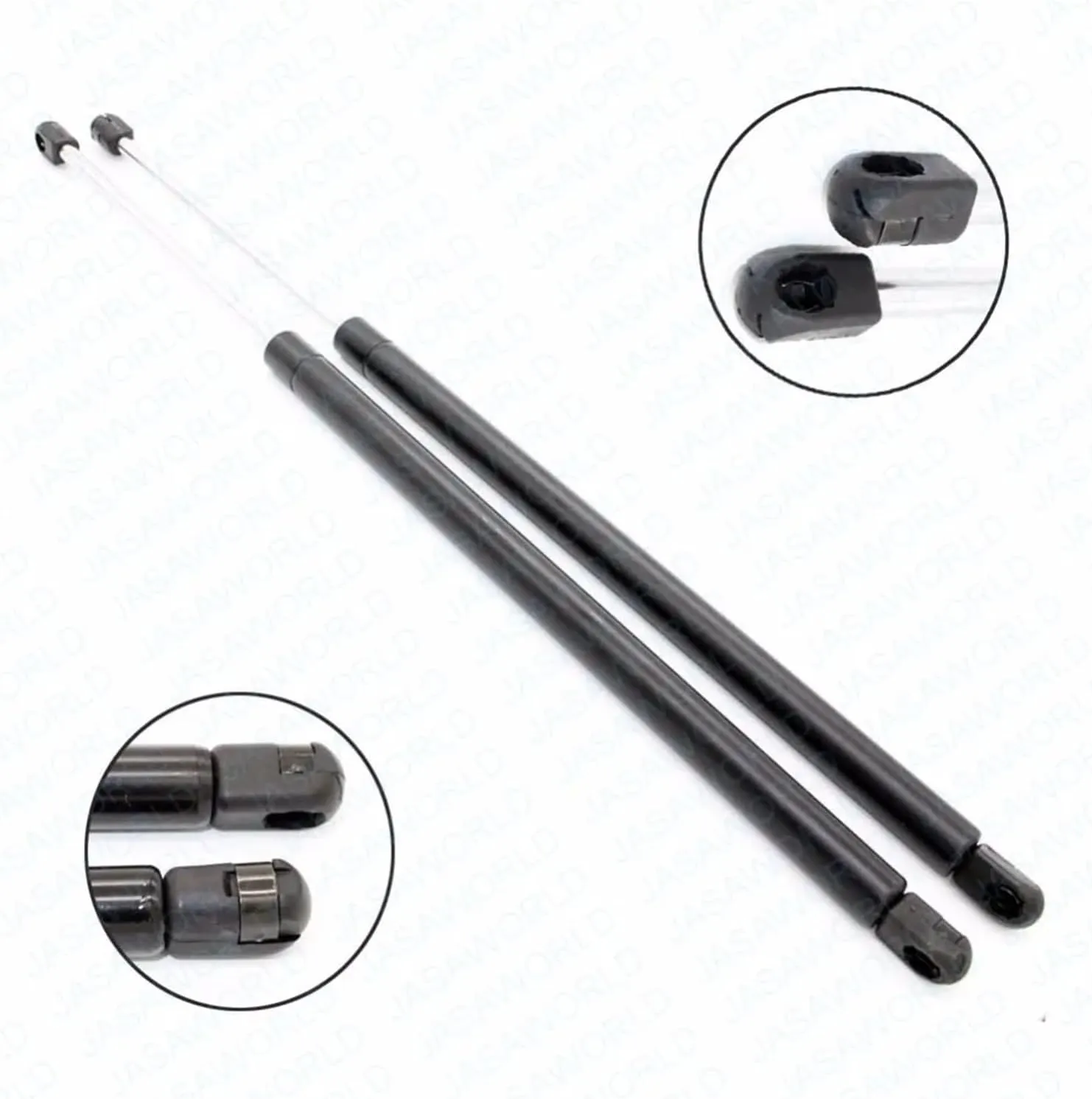 1 Pair Auto Gas Charged Lift Support 2000-2004 Tahoe Compatible with Suburban Yukon Compatible with Cadillac Tailgate Liftgate Boot(Black Carbon Fiber)