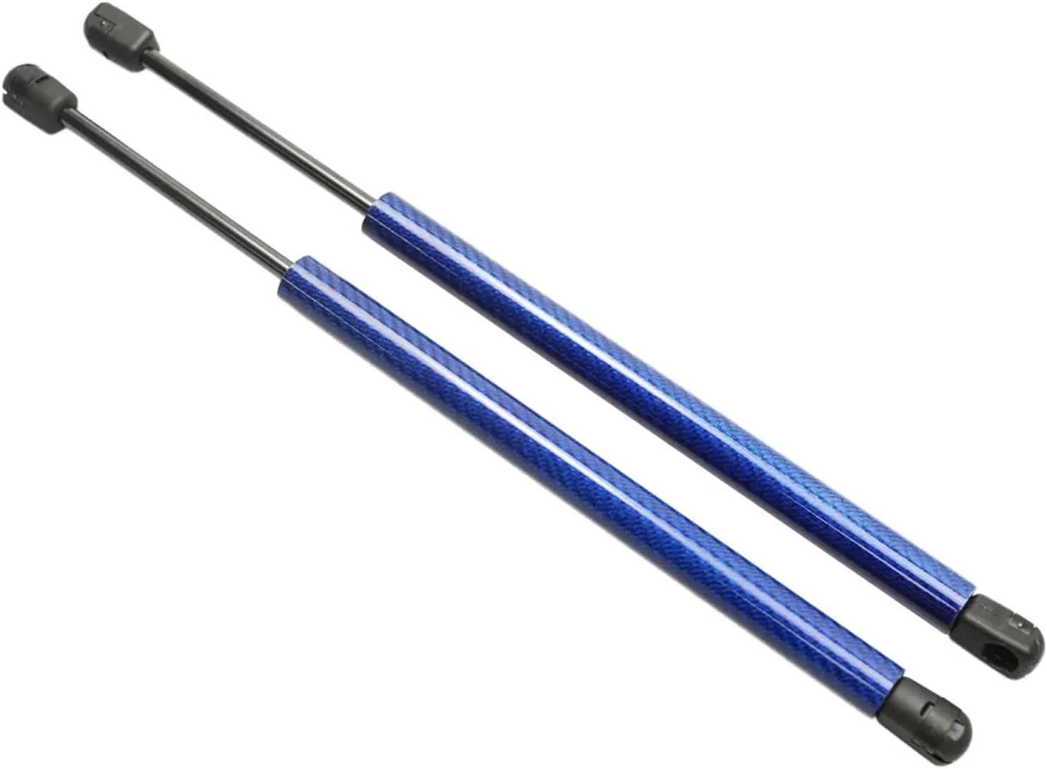1 Pair Auto Gas Charged Lift Support 2000-2004 Tahoe Compatible with Suburban Yukon Compatible with Cadillac Tailgate Liftgate Boot(Black Carbon Fiber)