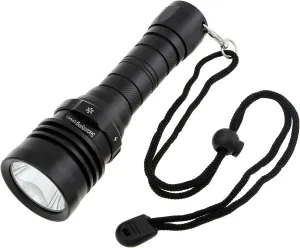 1800LM Diving Flashlight, 5 Modes Scuba Diving Flashlight, Magnetic Switch, Rechargeable, Waterproof to 100m, Ideal for Scuba Diving, Snorkeling, and Underwater Adventures