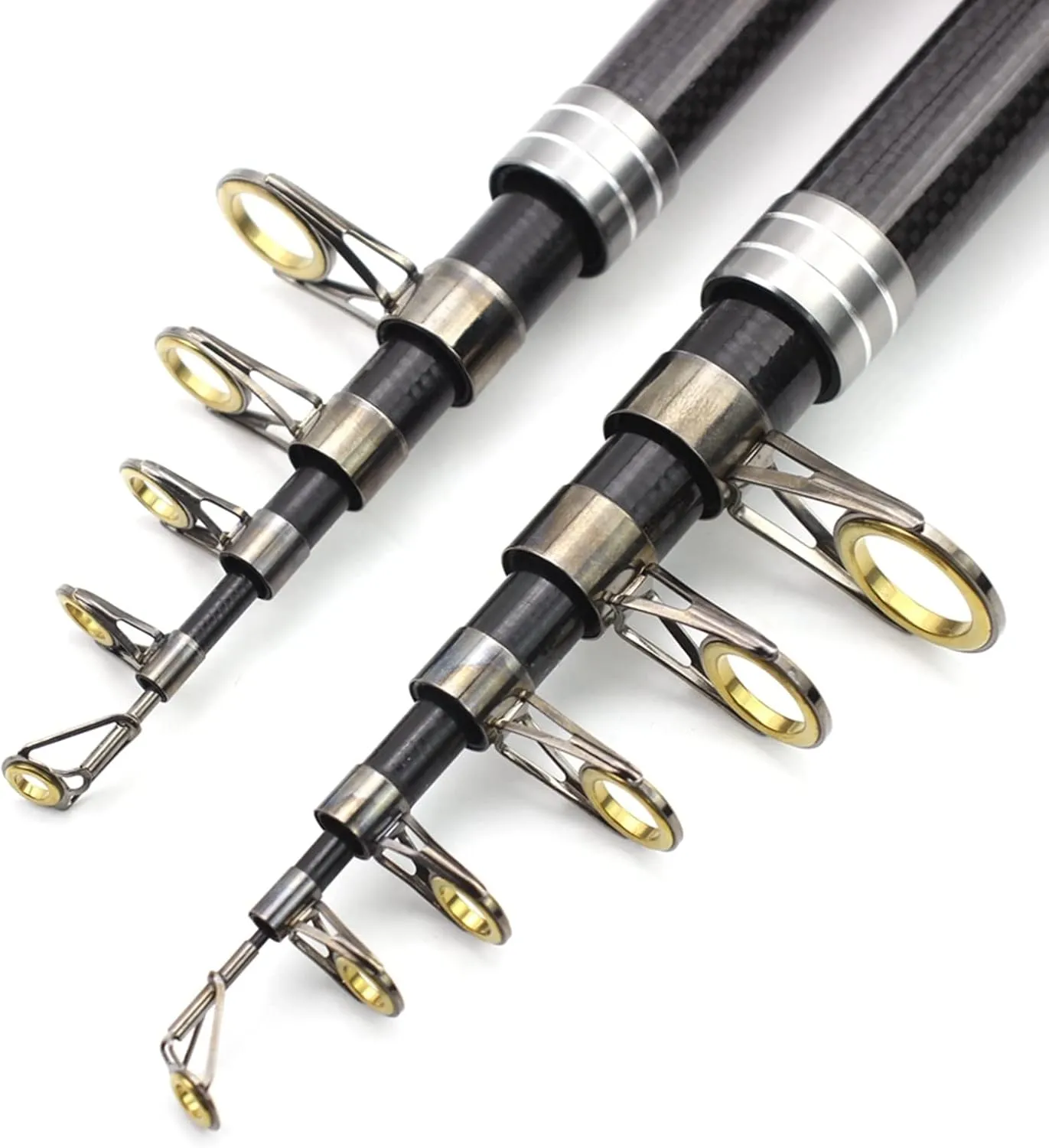 2.1M 2.4M 2.7M 3M 3.6M Carbon Telescopic Fishing Rod Rotating Rod Big Fishing Sea Rod Fishing Rod Fishing Supplies Surf Fishing Rod ZYHYD
