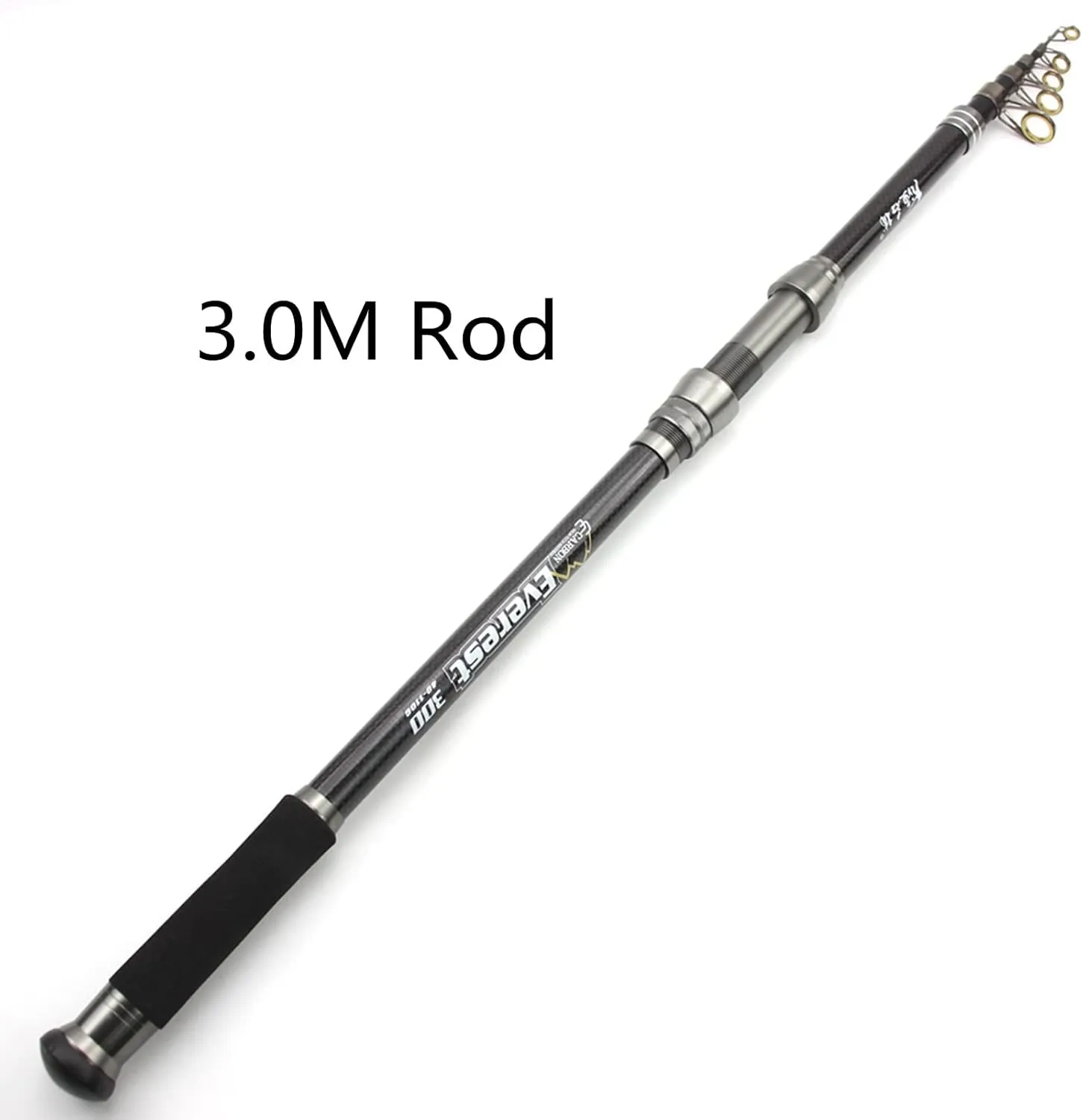 2.1M 2.4M 2.7M 3M 3.6M Carbon Telescopic Fishing Rod Rotating Rod Big Fishing Sea Rod Fishing Rod Fishing Supplies Surf Fishing Rod ZYHYD