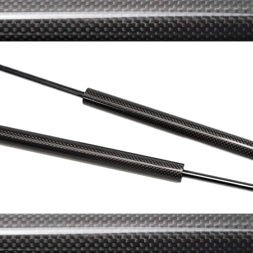 2Pcs Black Carbon Fiber Rear Gas Struts for Suburban Tahoe Yukon Escalade 1995-2004 4557 SG230035 SG230056 Tailgate Boot Support Shock Dampers