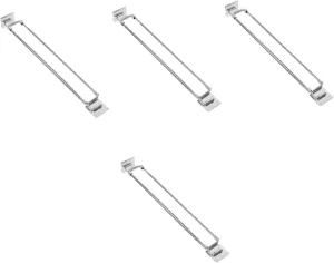 4pcs Adjustable Rv Refrigerator Tension Rod Space-Saving Stainless Steel Braces for Camper Trailer Fridge