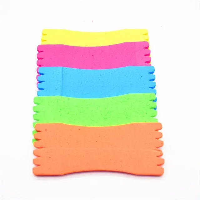 5 Pcs/lot  EVA Foam Wire Board Fishing Winding Line Board Pesca Fishing Tackle Accessories about 12cm*5cm*0.7cm XB-307