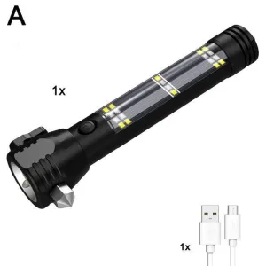 5000 Lumens Solar Flashlight