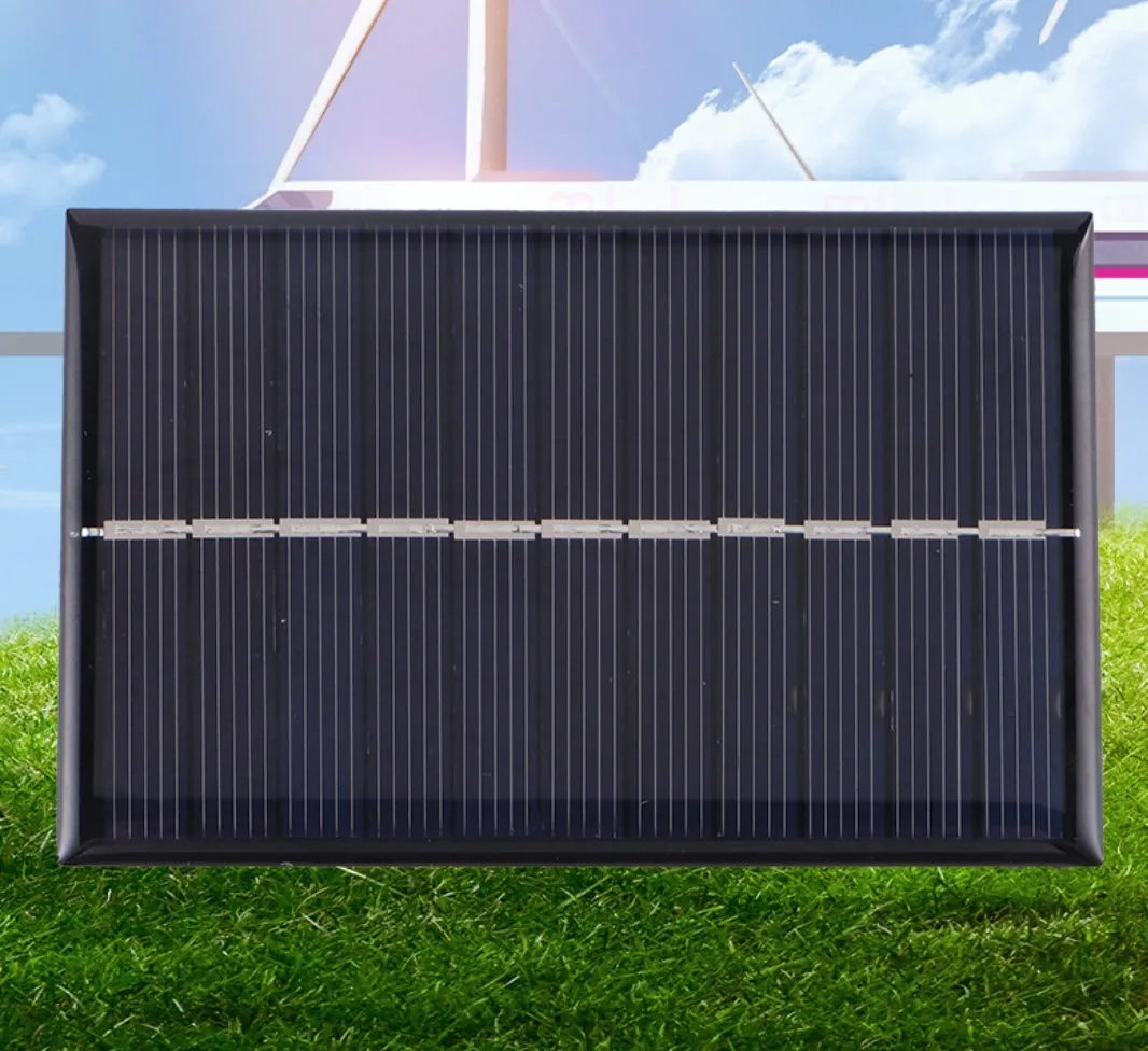 5PCS Solar Outdoor Power Photovoltaic Panels