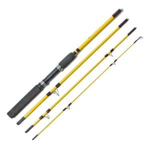 6'6" 4-Piece Pack-It Medium Action Spinning Rod