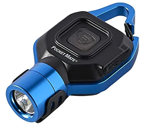 73302 Pocket Mate 325-Lumen Pocket Keychain/Clip-on USB Rechargeable Flashlight