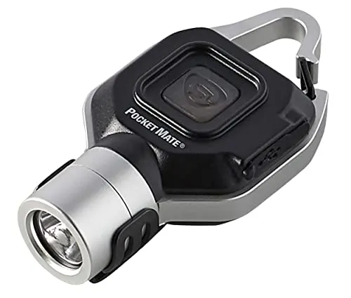 73302 Pocket Mate 325-Lumen Pocket Keychain/Clip-on USB Rechargeable Flashlight