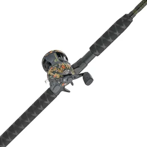 Abu Garcia Catfish Commando Baitcast Reel and Fishing Rod Combo