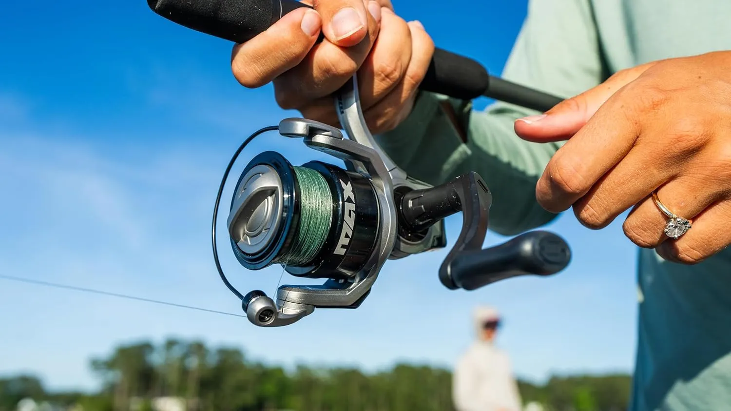 Abu Garcia Max X Spinning Reel and Fishing Rod Combo