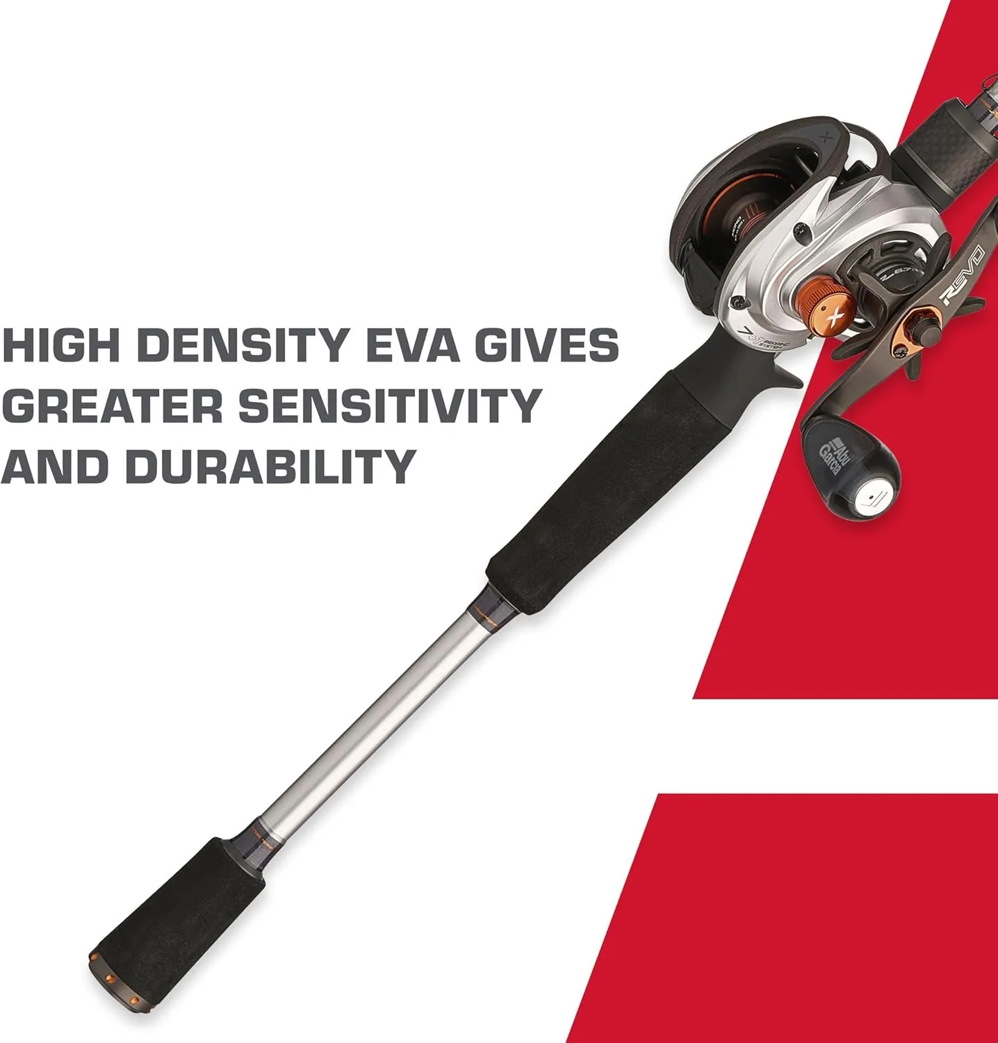 Abu Garcia Revo X Low Profile Baitcast Reel and Fishing Rod Combo