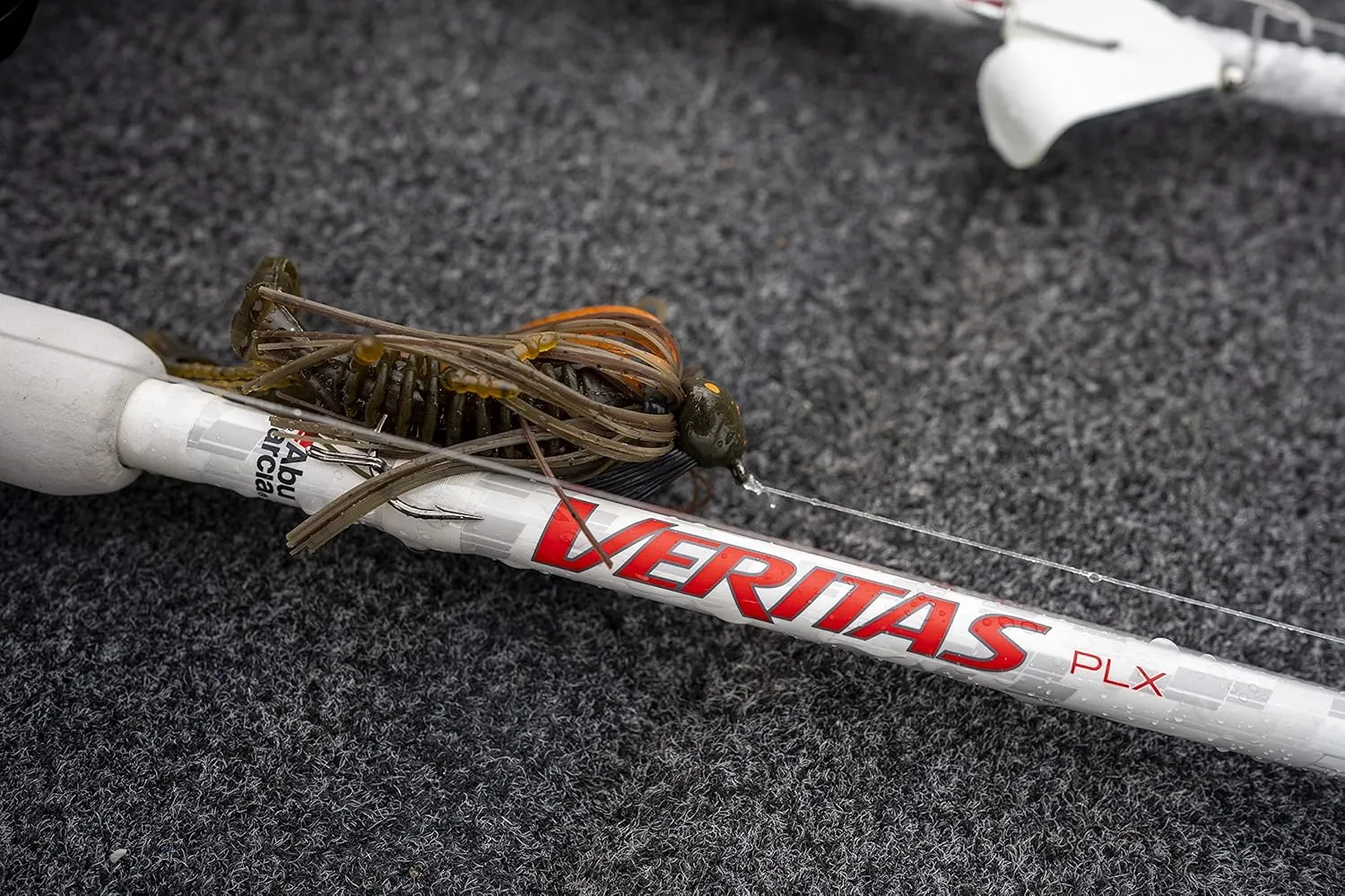 Abu Garcia Veritas Casting BFS Fishing Rod, Balanced and Lightweight Rod, Powerlux 100 Construction, Custom Ergonomic Reel Seat