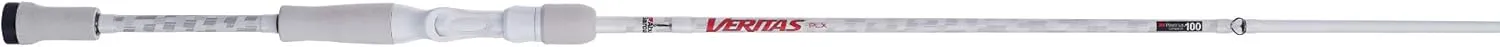 Abu Garcia Veritas Casting BFS Fishing Rod, Balanced and Lightweight Rod, Powerlux 100 Construction, Custom Ergonomic Reel Seat