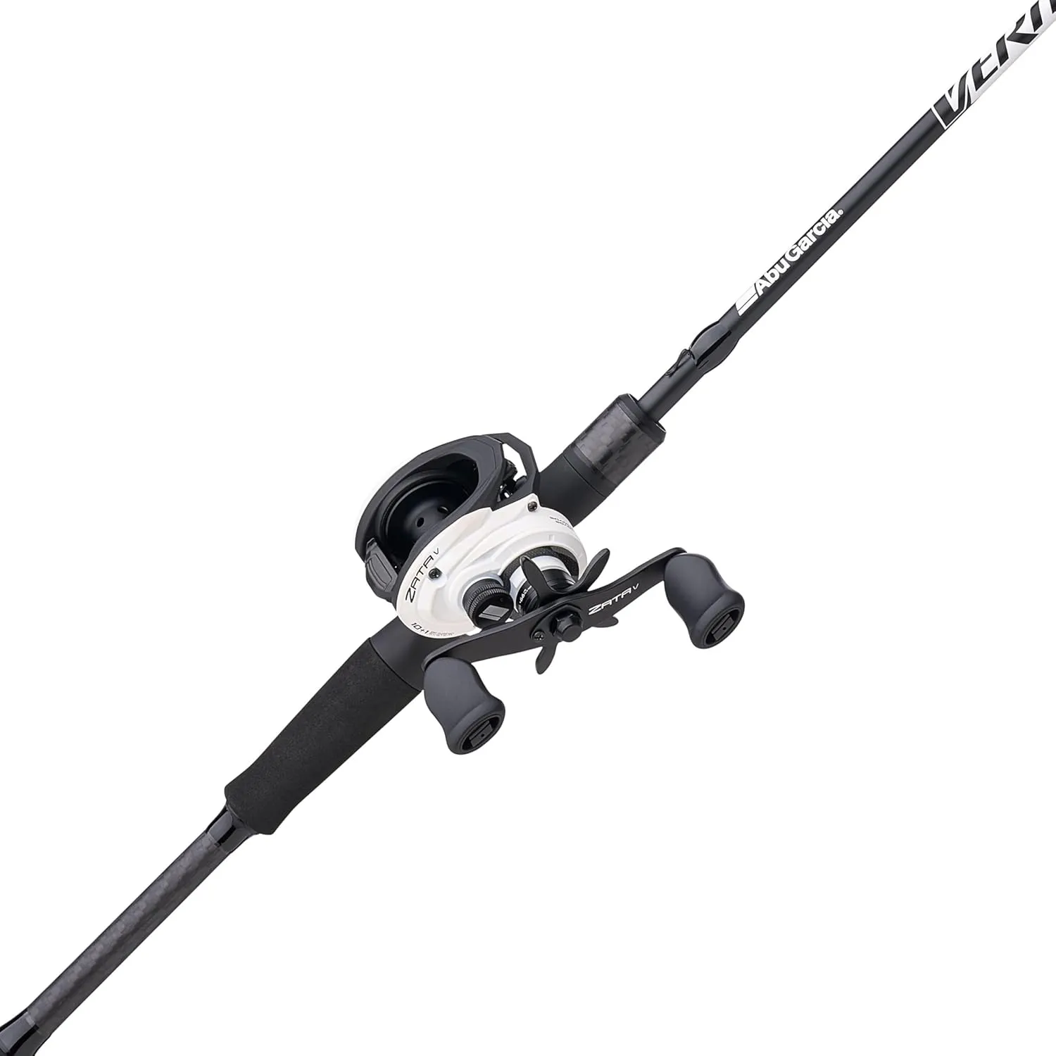 Abu Garcia Veritas Low Profile Baitcast Reel and Fishing Rod Combo