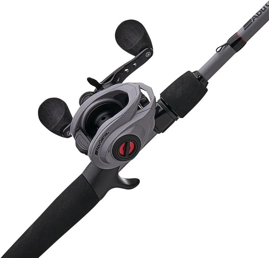 Abu Garcia Zata Low Profile Baitcast Reel and Fishing Rod Combo