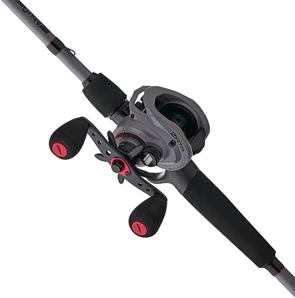 Abu Garcia Zata Low Profile Baitcast Reel and Fishing Rod Combo