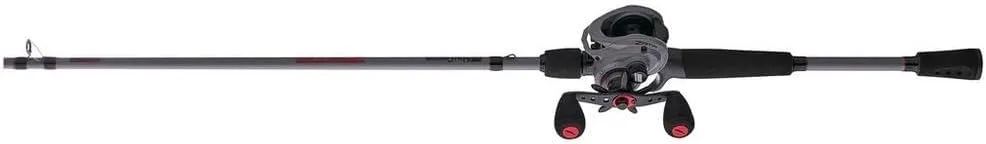 Abu Garcia Zata Low Profile Baitcast Reel and Fishing Rod Combo