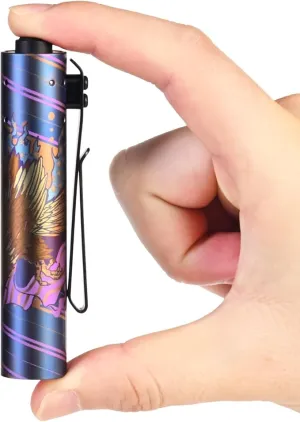 ACEBEAM Rider RX 700 High Lumens EDC AA Flashlight Rechargeable, Pocket LED Flashlight with Clip, Super Bright Mini Flash Light, 519A-V1 LED 90  High CRI Small Flashlight for Camping, Emergency, Home