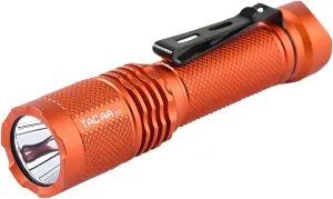 ACEBEAM TAC AA 2.0 Longest-Range AA Flashlight 360 Meters, 900 High Lumens Tactical EDC Flashlight Rechargeable, 6 Modes Pocket LED Super Bright Small Mini Flashlight for Camping, Home(SFT-25R HI)