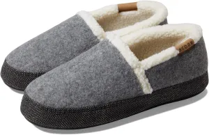Acorn Women's All-Season Recycled Berber Madison Moc Slippers, Faux Fur Moc Toe, Solid, Bow, US Women's Size