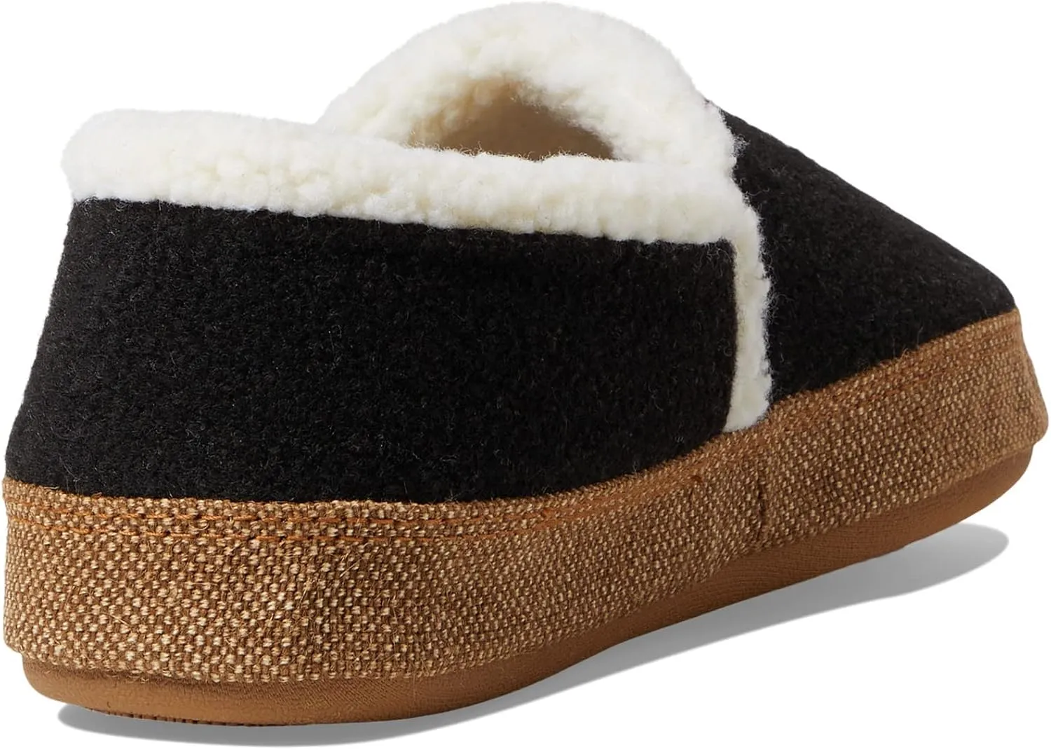 Acorn Women's All-Season Recycled Berber Madison Moc Slippers, Faux Fur Moc Toe, Solid, Bow, US Women's Size