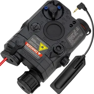 ACTIONUNION Airsoft PEQ-15 IR Laser   Visible Red Laser   White LED Flashlight