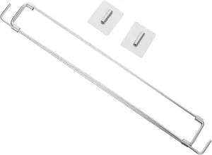 Adjustable Rv Refrigerator Tension Rods Stainless Steel Bars for Rv Fridges Secure Rv Camping Accessory Braces for Travel Trailers