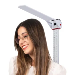 Aluminum Wall-Mounted Height Measuring Rod, Stadiometer Tallimetro for Adults and Children