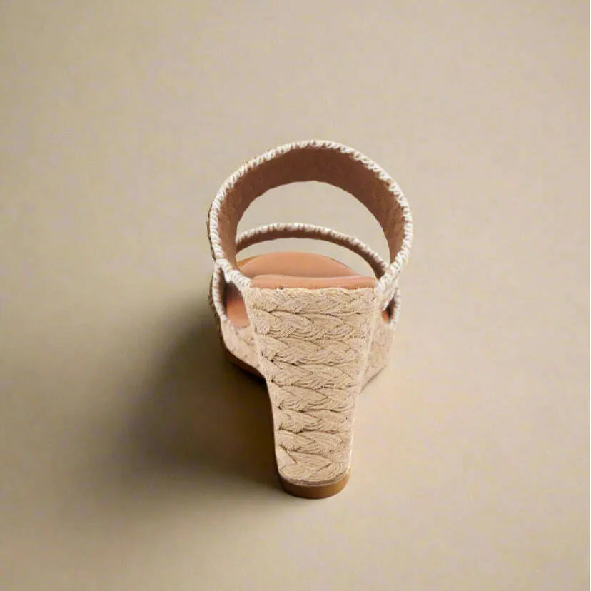 ANDRE ASSOUS - Nolita - Natural/White Raffia