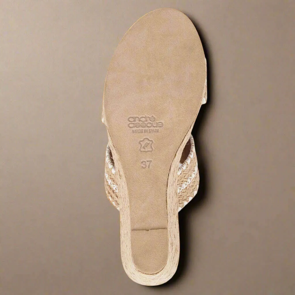 ANDRE ASSOUS - Nolita - Natural/White Raffia