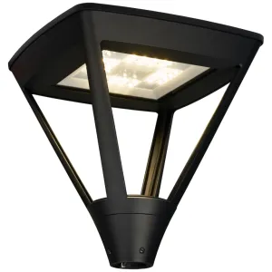 Ansell ASULED/1/WW Asuri LED 1 3000K Post Top Lantern IP66