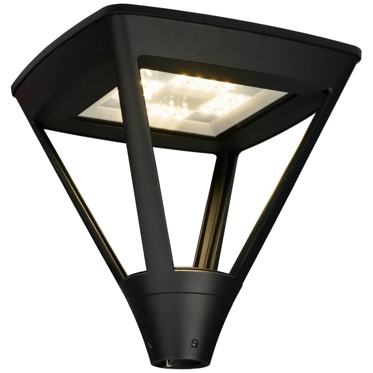 Ansell ASULED/1/WW Asuri LED 1 3000K Post Top Lantern IP66