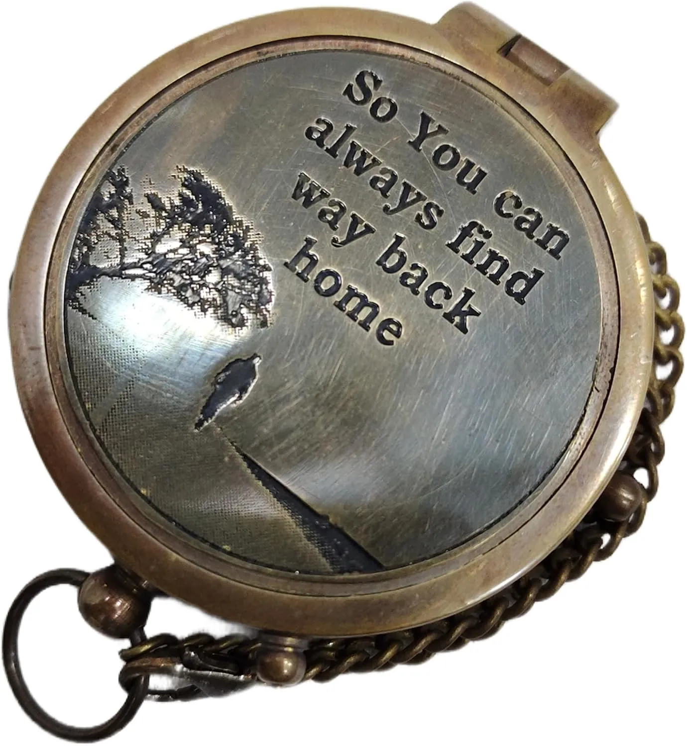 Antique Brass Compass So You Can Always Find Way Back Home Functional Direction Sailor Article Brown Royal Compasses