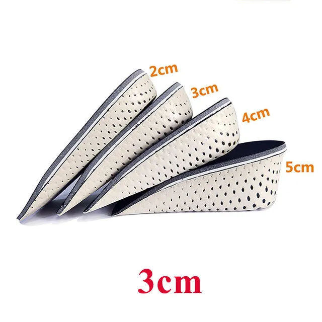 Arch Support Unisex 2-5 CM Invisible Heighten Sole Insole