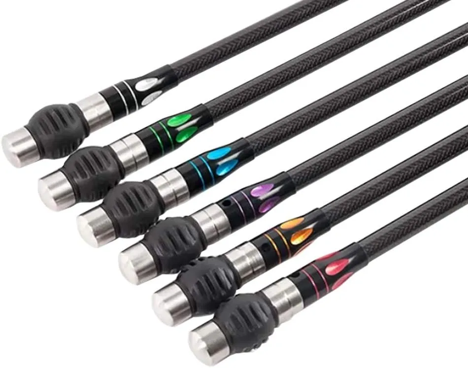 Archery Balance Bar Set Compound Bow Stabilizer System Include Main Rod Side Rod Extend Rod Carbon Bow Role Rod Kit Recurve Bow and Compound Bow Accessory for Hunting