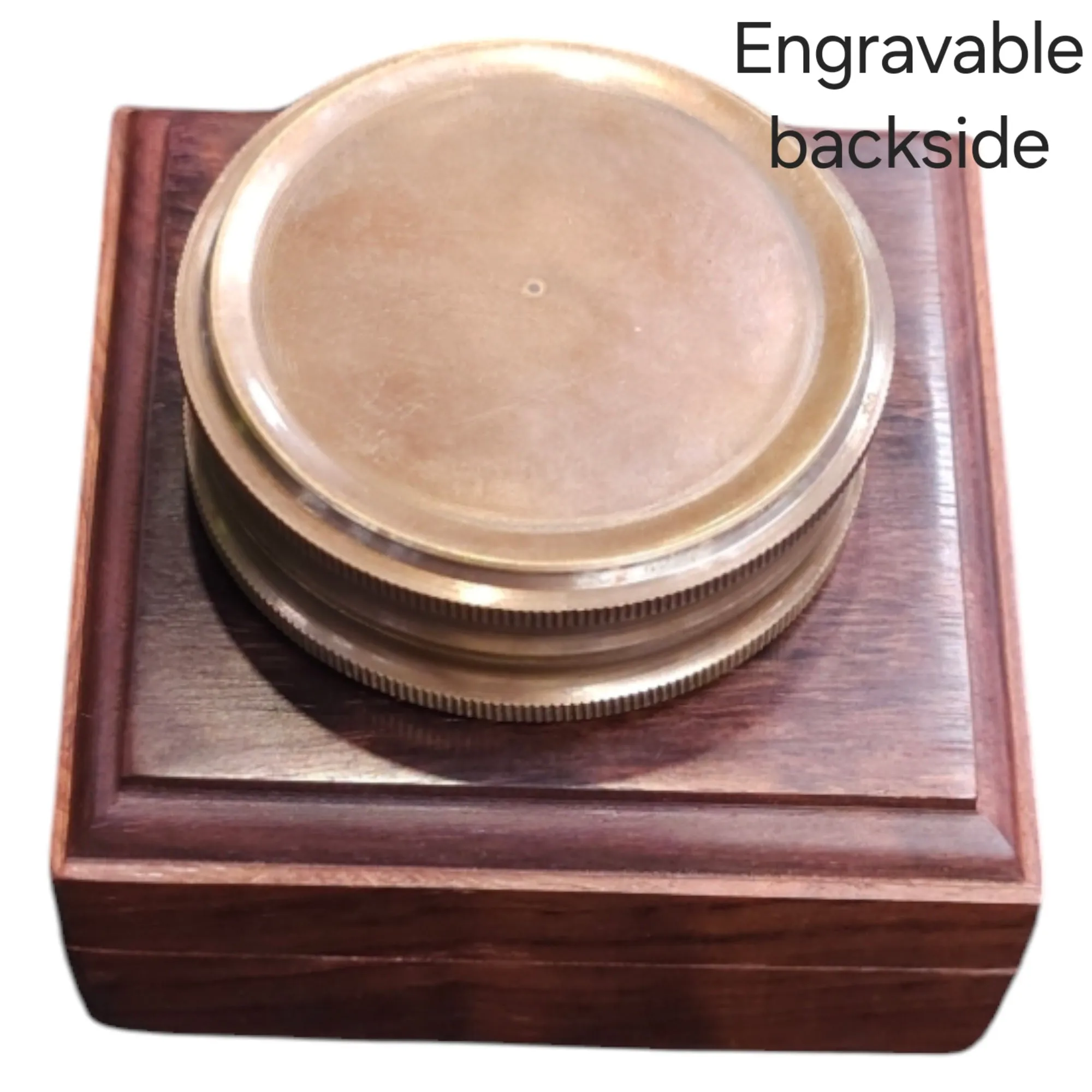 Australian Flag Compass| Personalised Brass Gift | Australiana