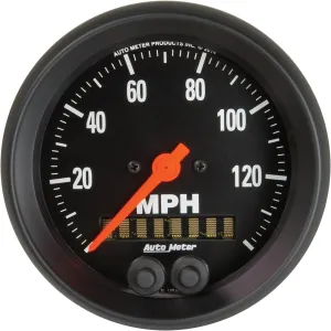 Auto Meter 2680 Z-Series 3-3/8" GPS Speedometer (0-140 MPH)