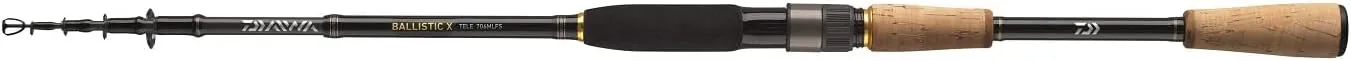 Ballistic X Tele Spin, 11.81ft, Lureweight 1.41-3.88 Ounce, 8 Sections, Telescopic Spinning Fishing Rod