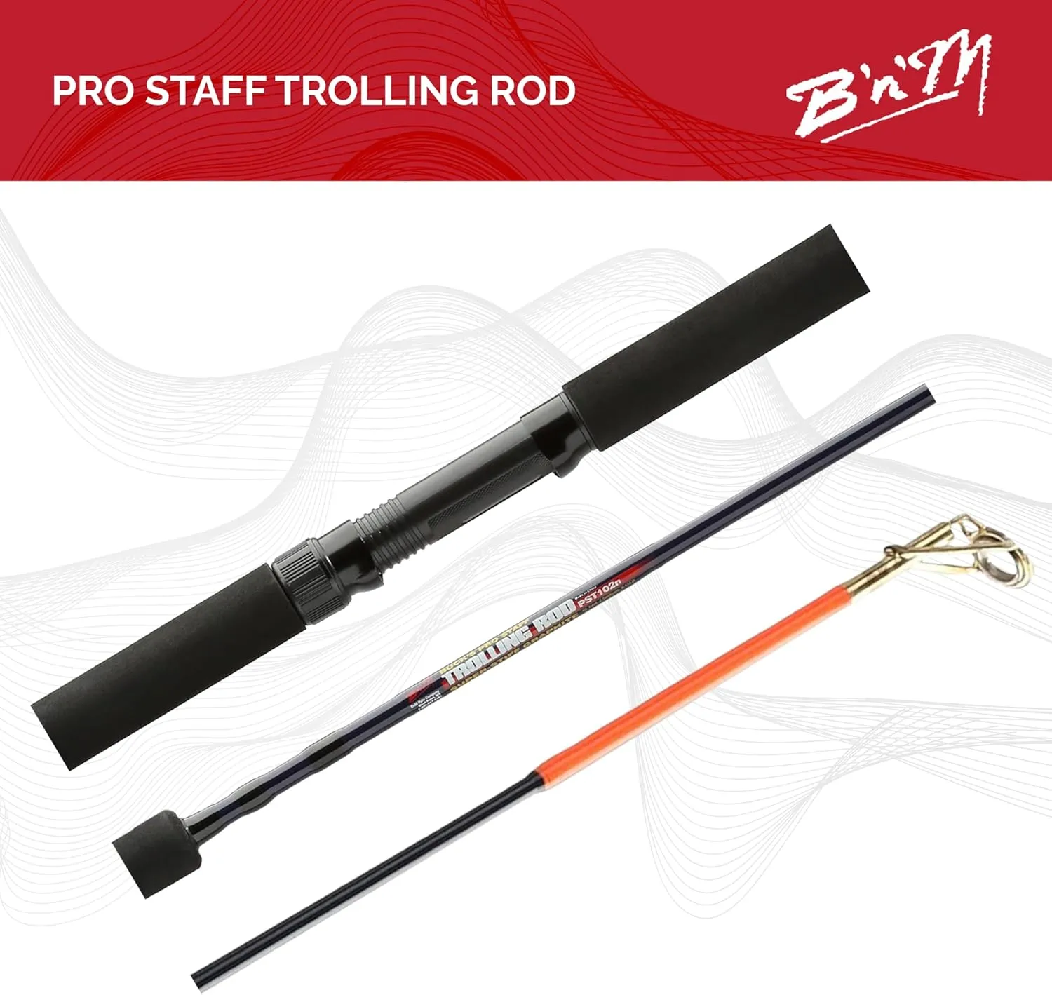 B&M GLJ12 Little Jewel Telescopic Rod, 12-Feet, 4 Pc (Telescopic)
