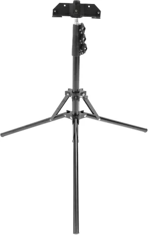 Basketball Scoreboard Stand, Alloy 2KG Load 4 Section Telescopic Rod Basketball Scoreboard Tripod Soccer Scoreboard Tripod Scoreboard Tripod for GA30B 5D4 6D4 11 15 Digit