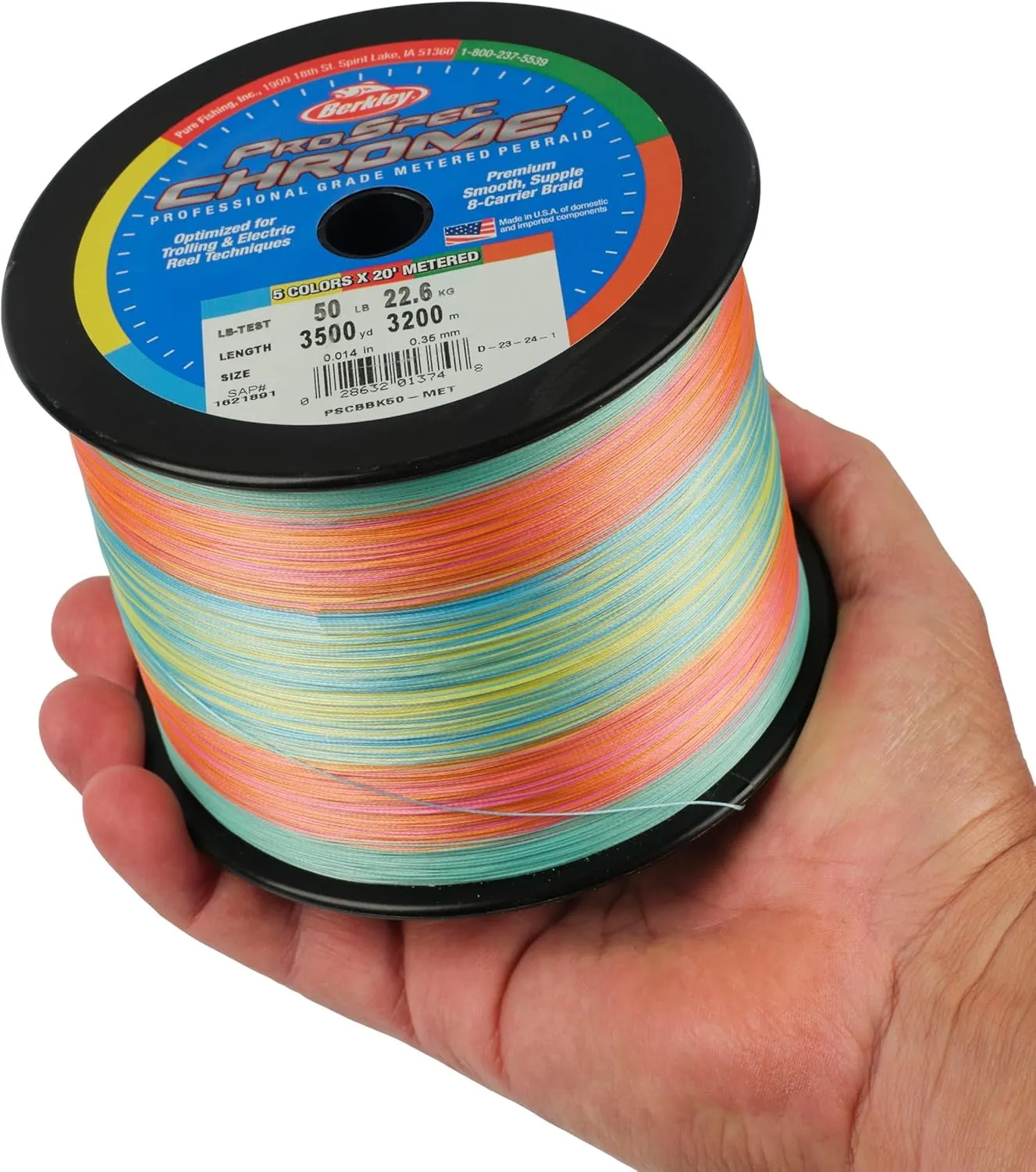 Berkley ProSpec Chrome Braid Fishing Line