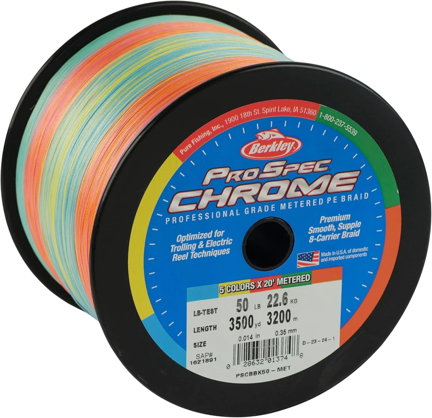 Berkley ProSpec Chrome Braid Fishing Line