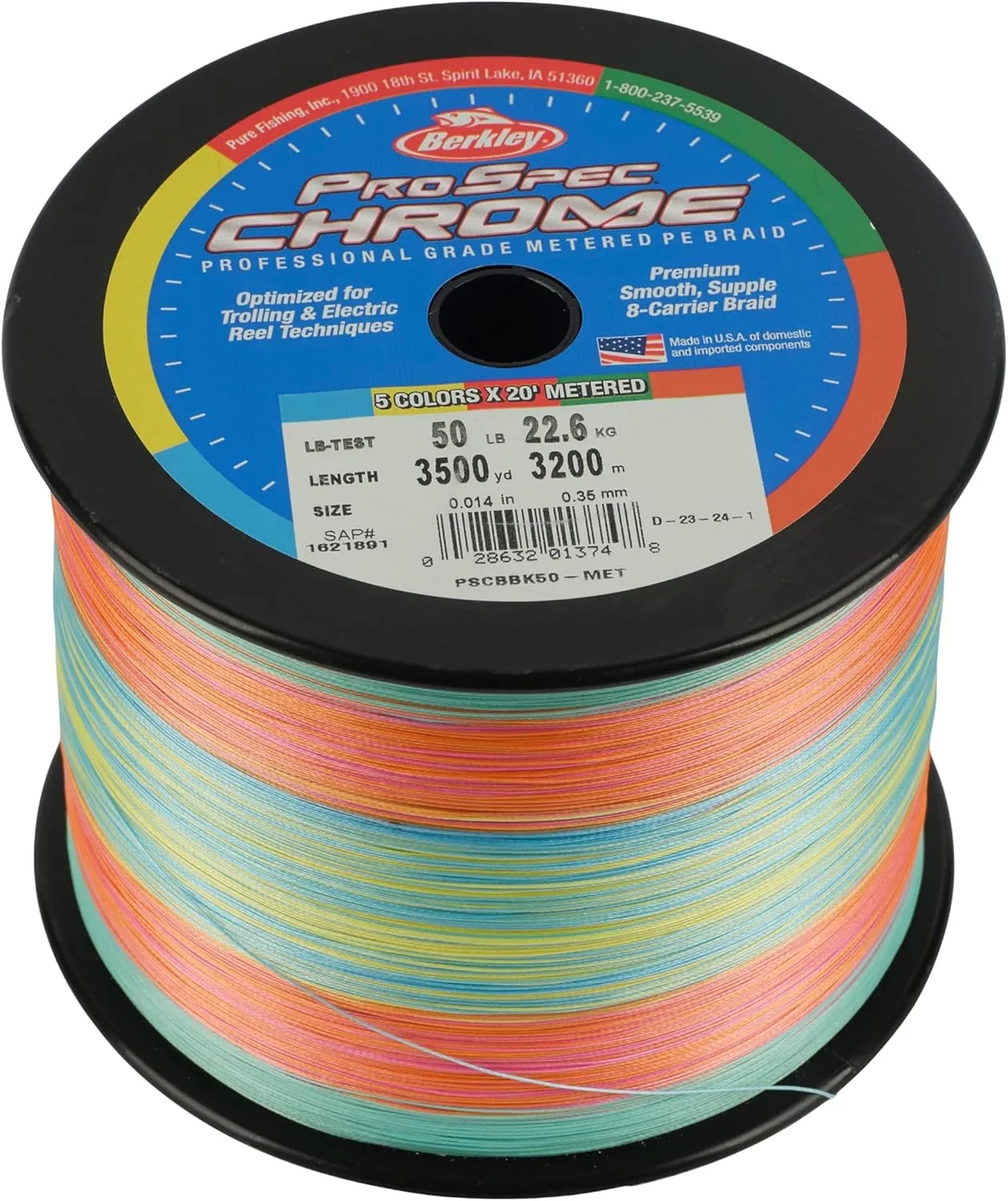 Berkley ProSpec Chrome Braid Fishing Line