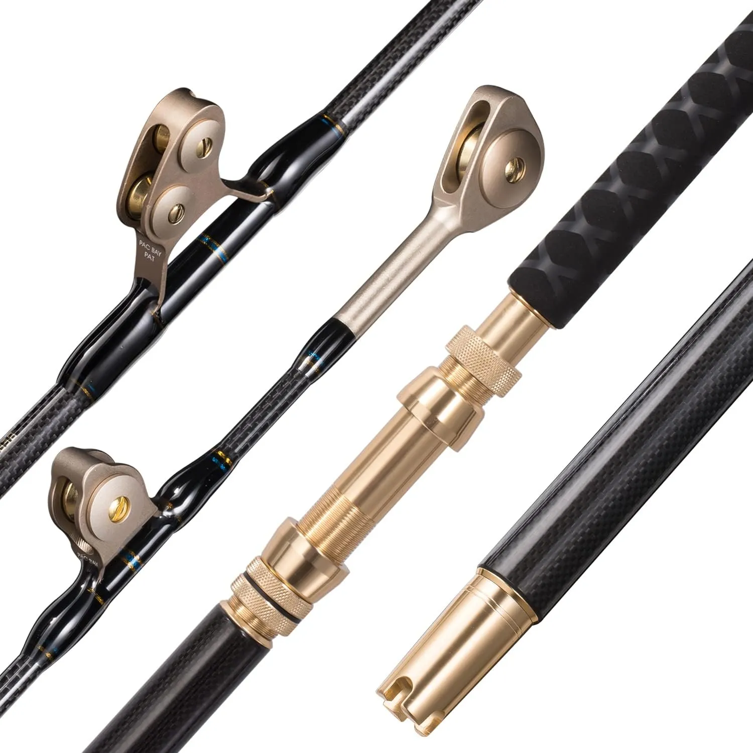 BERRYPRO Bent/Straight Butt Trolling Rod Saltwater Offshore Fishing Rod Big Game Roller Rod Conventional Boat Fishing Rod