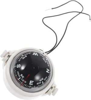 BESPORTBLE Car Compass Stylish Dashboard Compass for Vehicles and Boats Easy to Install Accurate Directional Guidance for Camping and Road Trips Navigation Tool