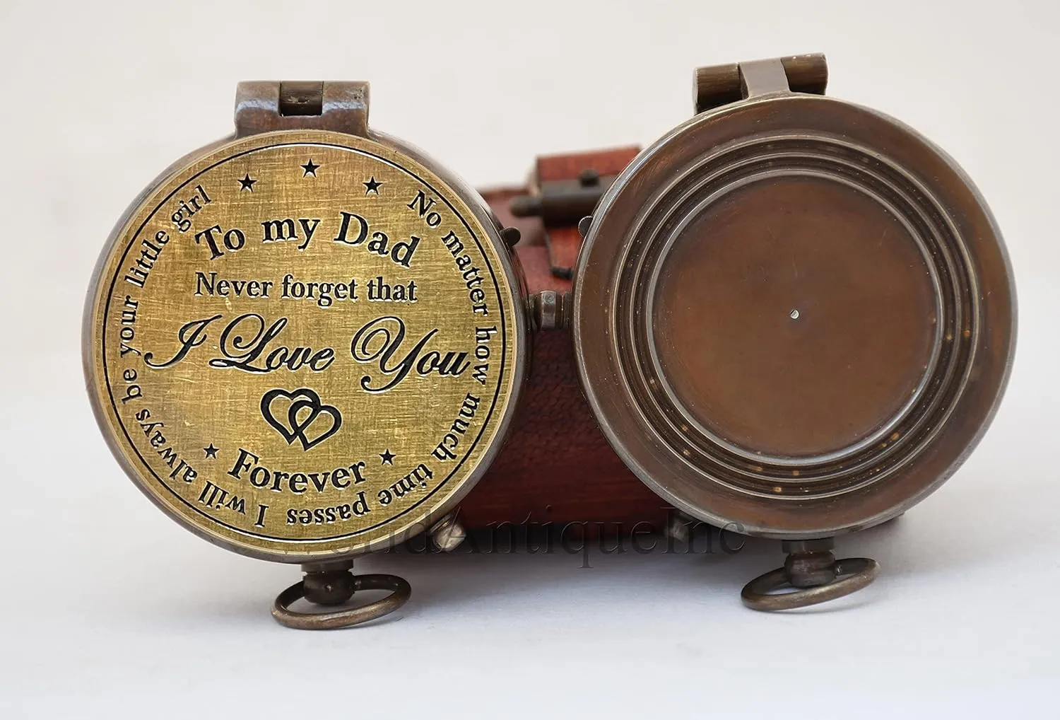 Best Dad for Father/Father’s Birthday Gifts/Father’s Compass/Father’s Retirement Gifts/Thanksgiving Gift for Father