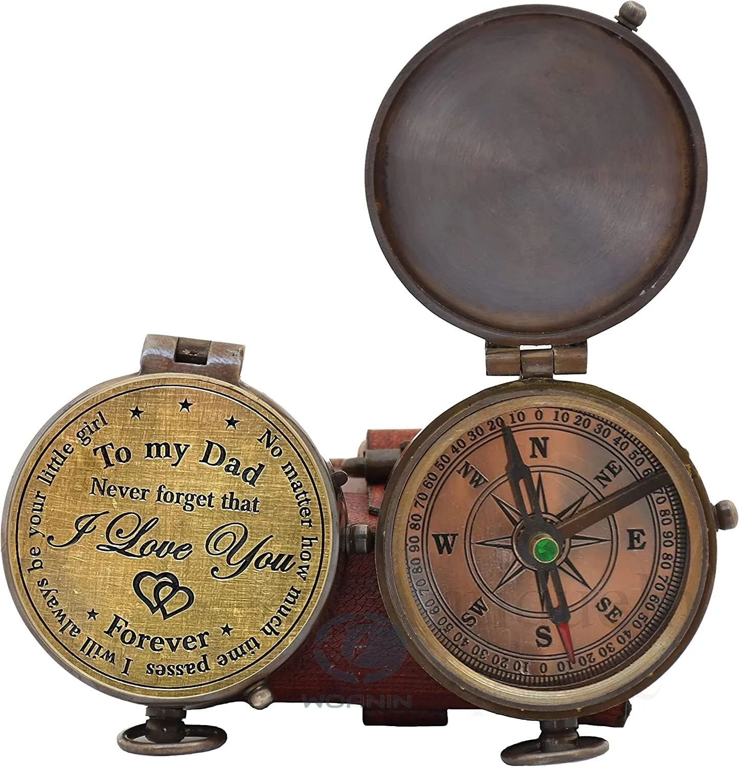 Best Dad for Father/Father’s Birthday Gifts/Father’s Compass/Father’s Retirement Gifts/Thanksgiving Gift for Father